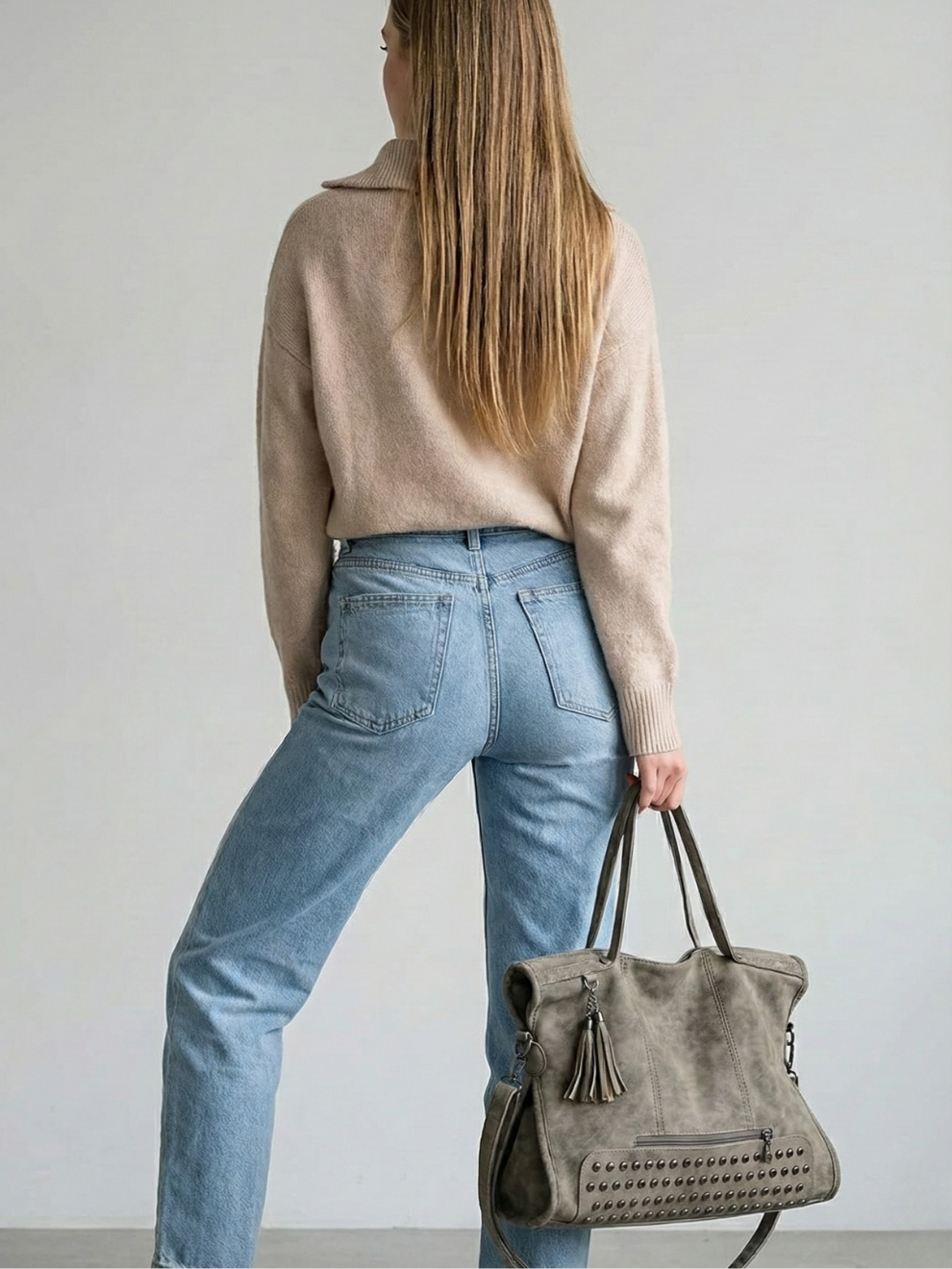 Big tote bag for work