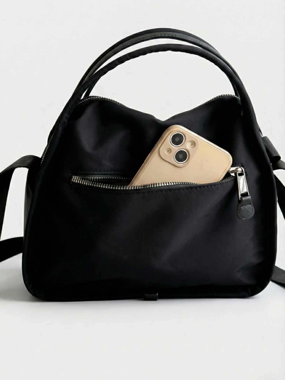 Black handbag for work