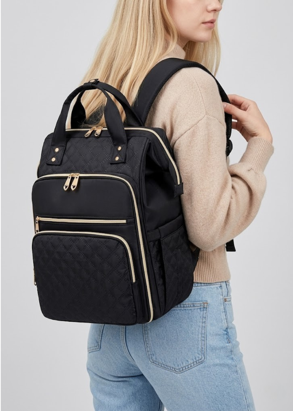 Lunch Backpack for Women with 15.6" Laptop Compartment