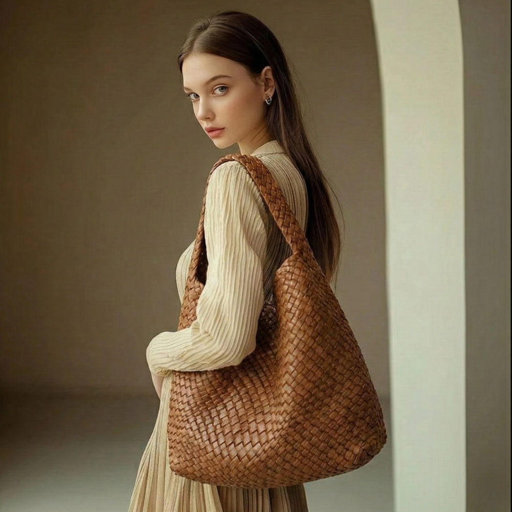 Women’s vegan leather work bag