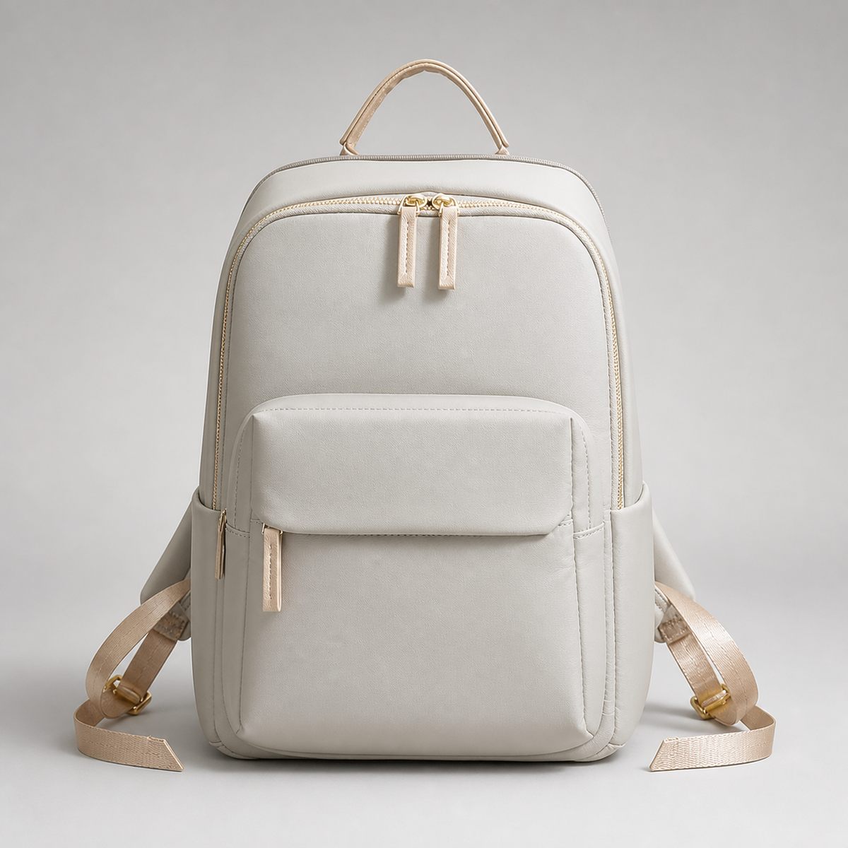 Tan Trim Laptop Backpack | Bremen