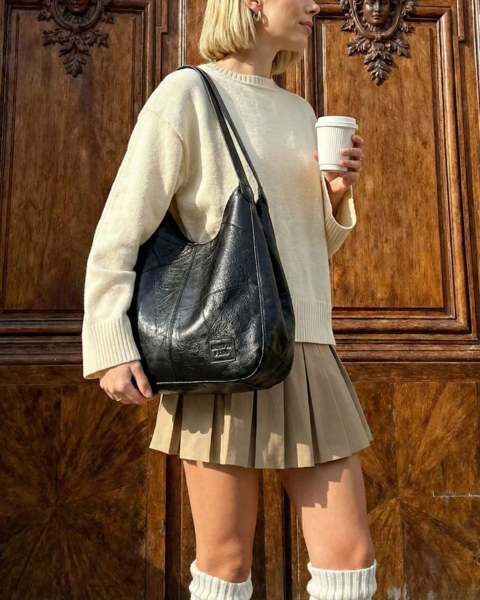 Black work bag women