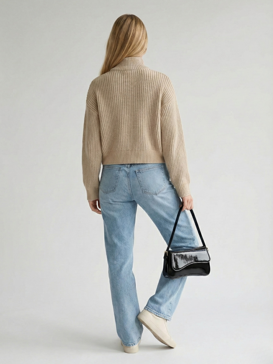 Black everyday handbag