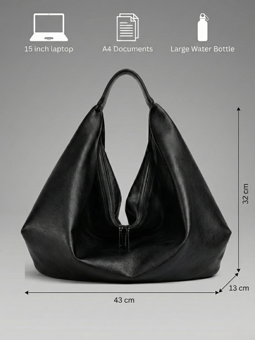 Black everyday bag