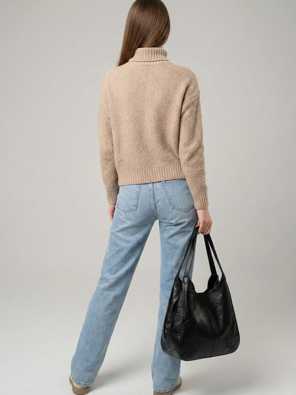 Black work bag women