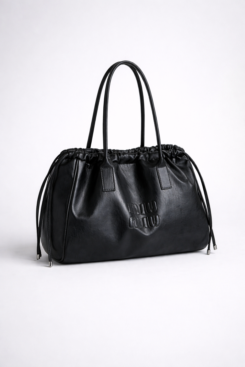 Black work tote bag