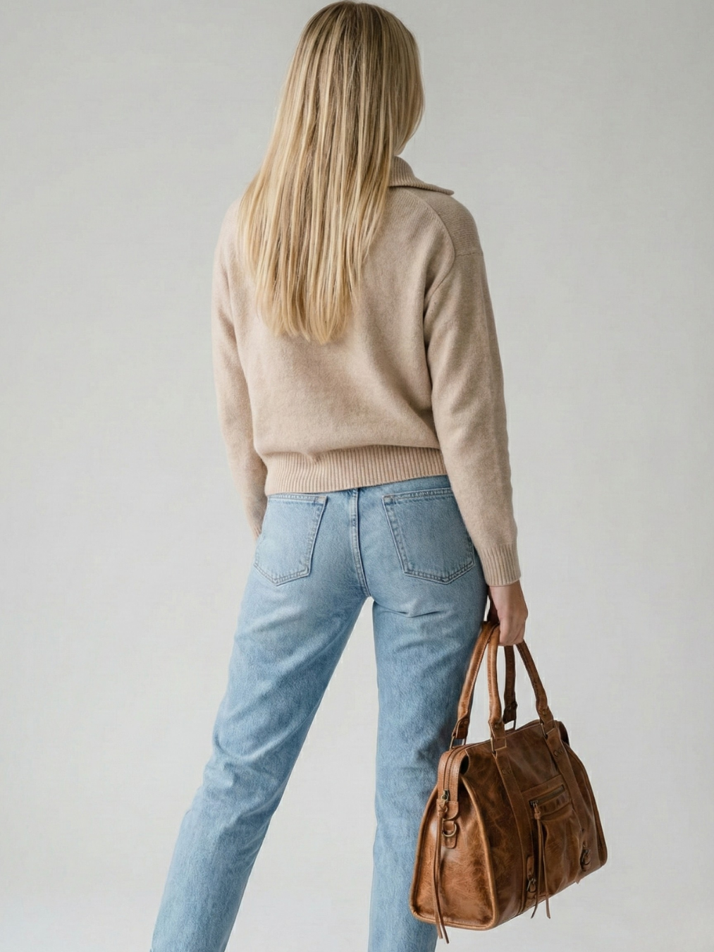 Brown Handbag for Work