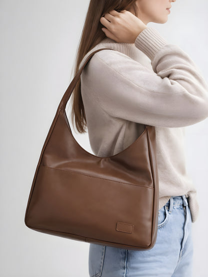 Brown handbag for school