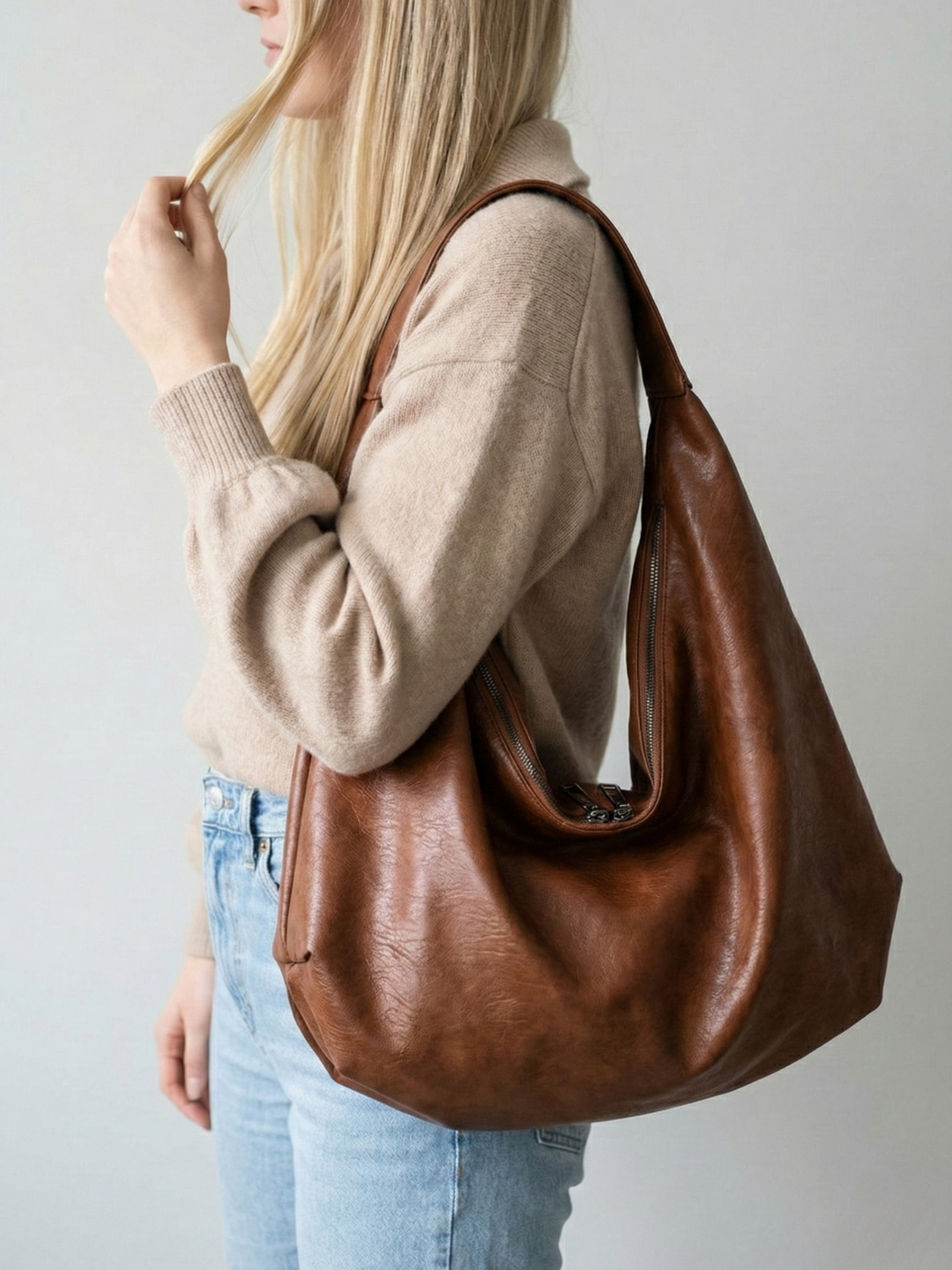 Brown everyday bag