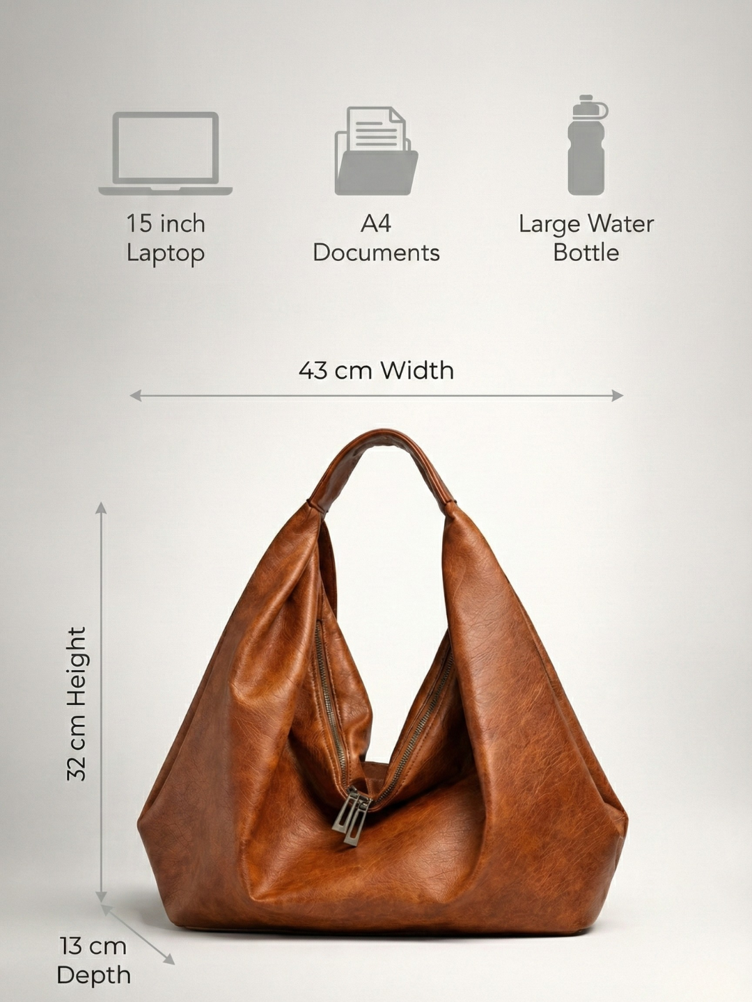 Brown everyday bag