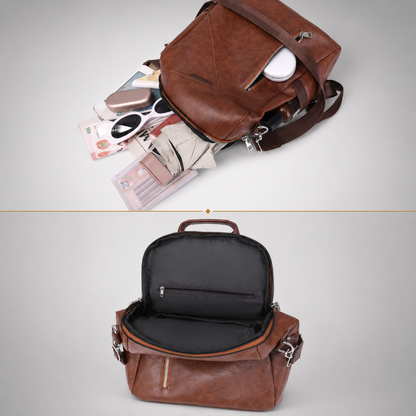 Minimalist Leather Backpack |  Villingen