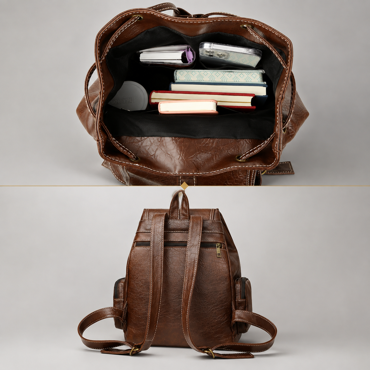 Vintage Multi Pocket Backpack | Herford