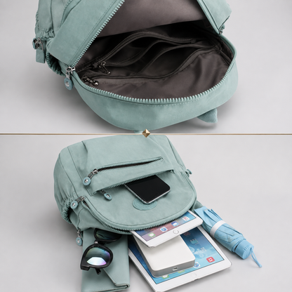Casual Zip Pocket Backpack | Boulogne