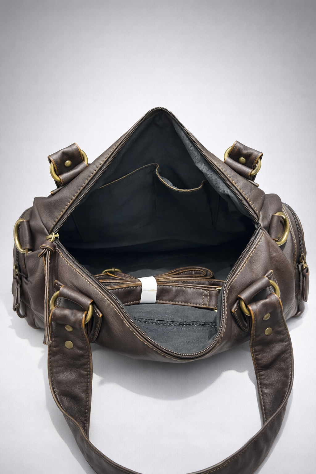 Coffee go-to shoulder handbag for school