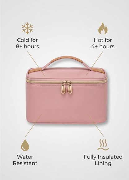 Lunch Backpack for Women – Insulated 2-in-1 with Laptop 15.6 & Detachable Lunch Tote