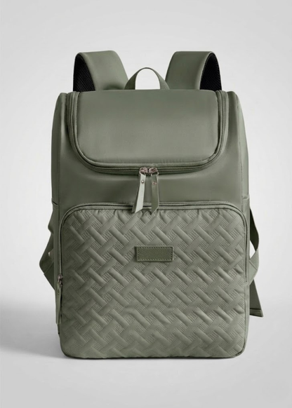 Green Lunch Backpack for Women – Small Insulated Picnic Bag, 17L
