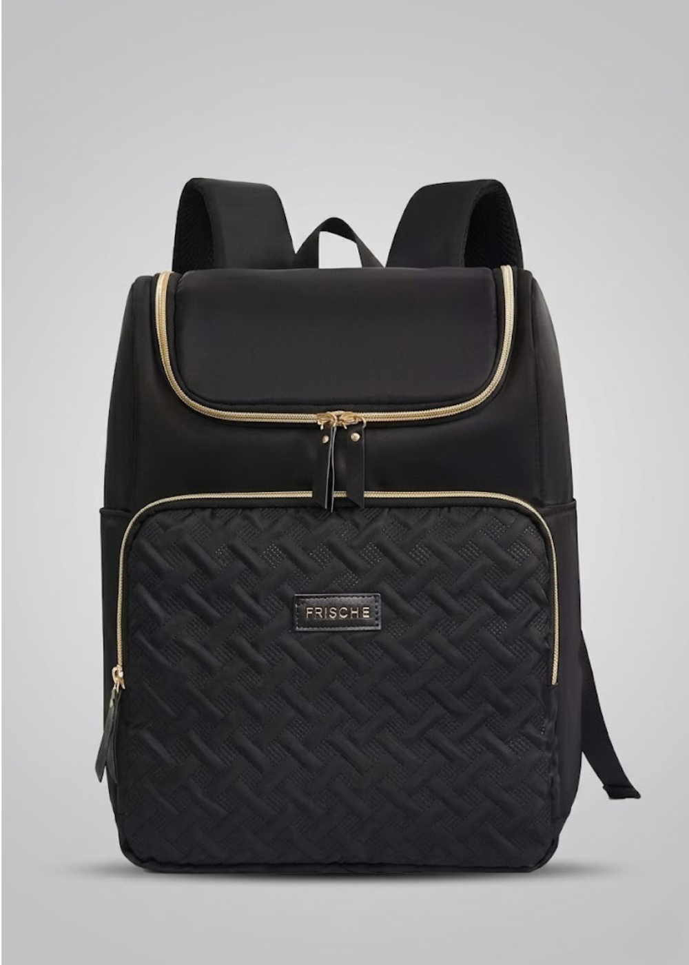 Black Lunch Backpack for Women – Small Insulated Picnic Bag, 17L