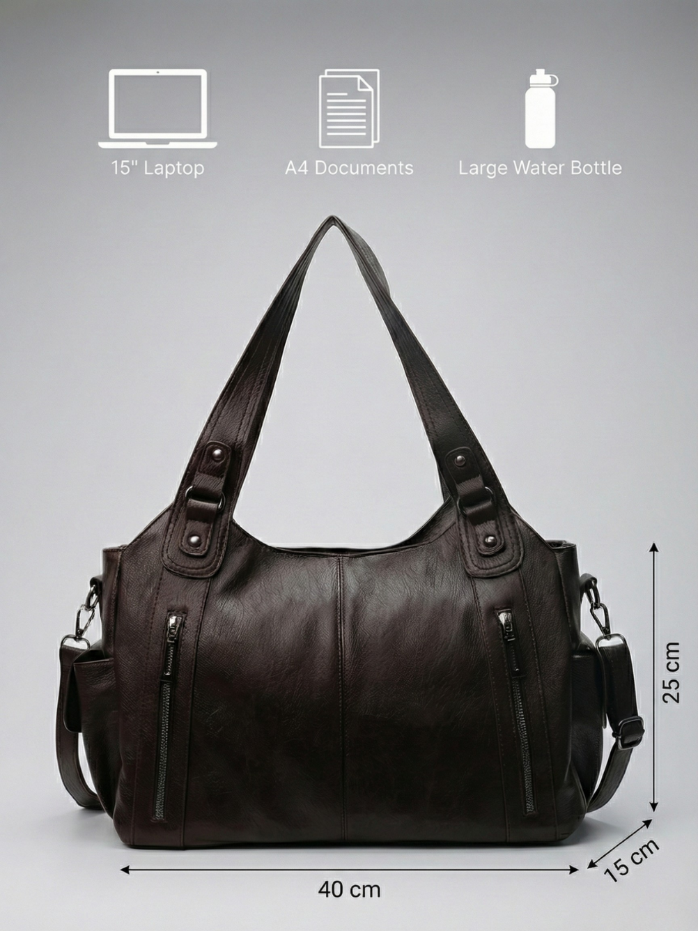 Large Shoulder bag for university