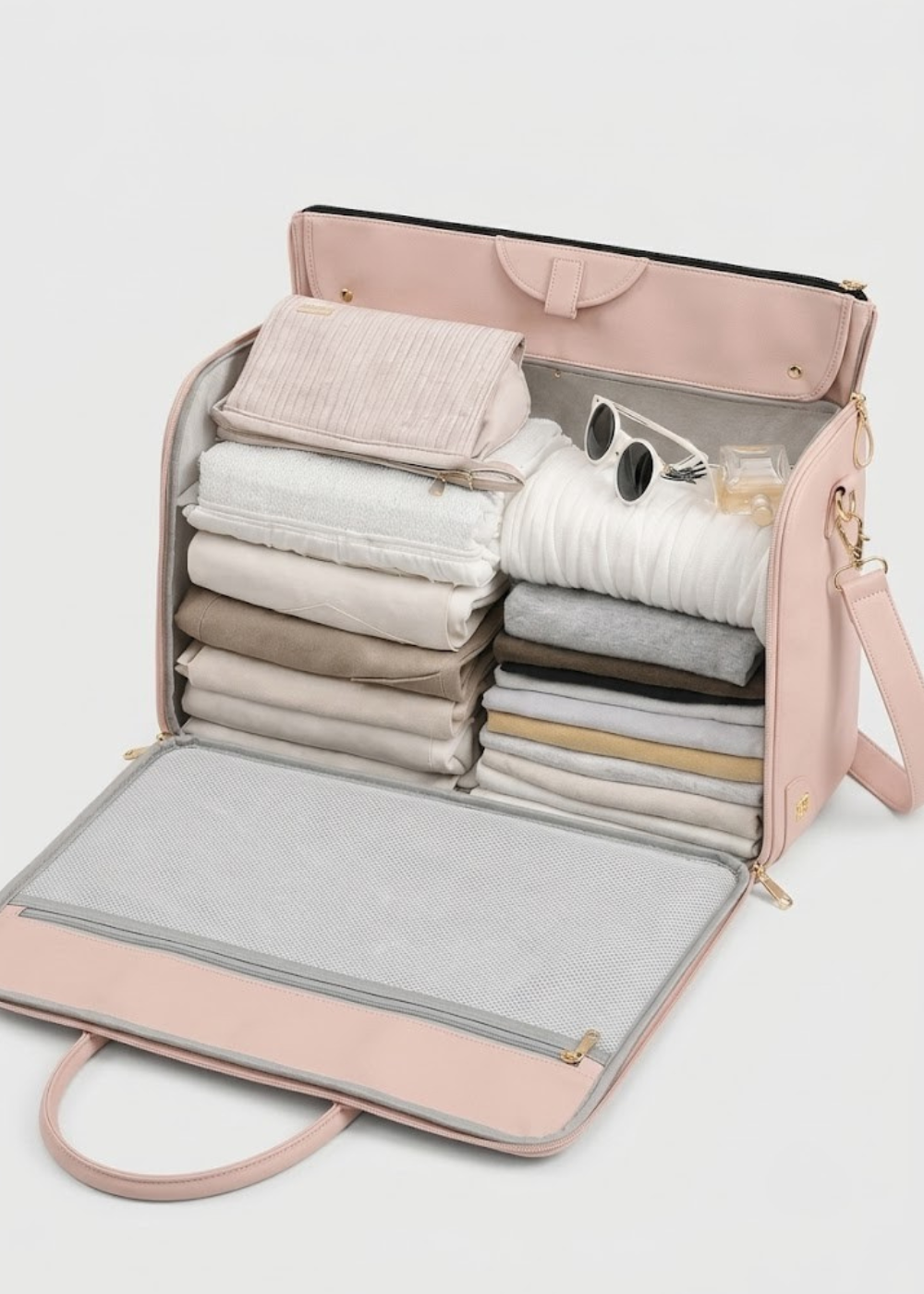 Large Women's Weekender Bag | Pink Sojourn