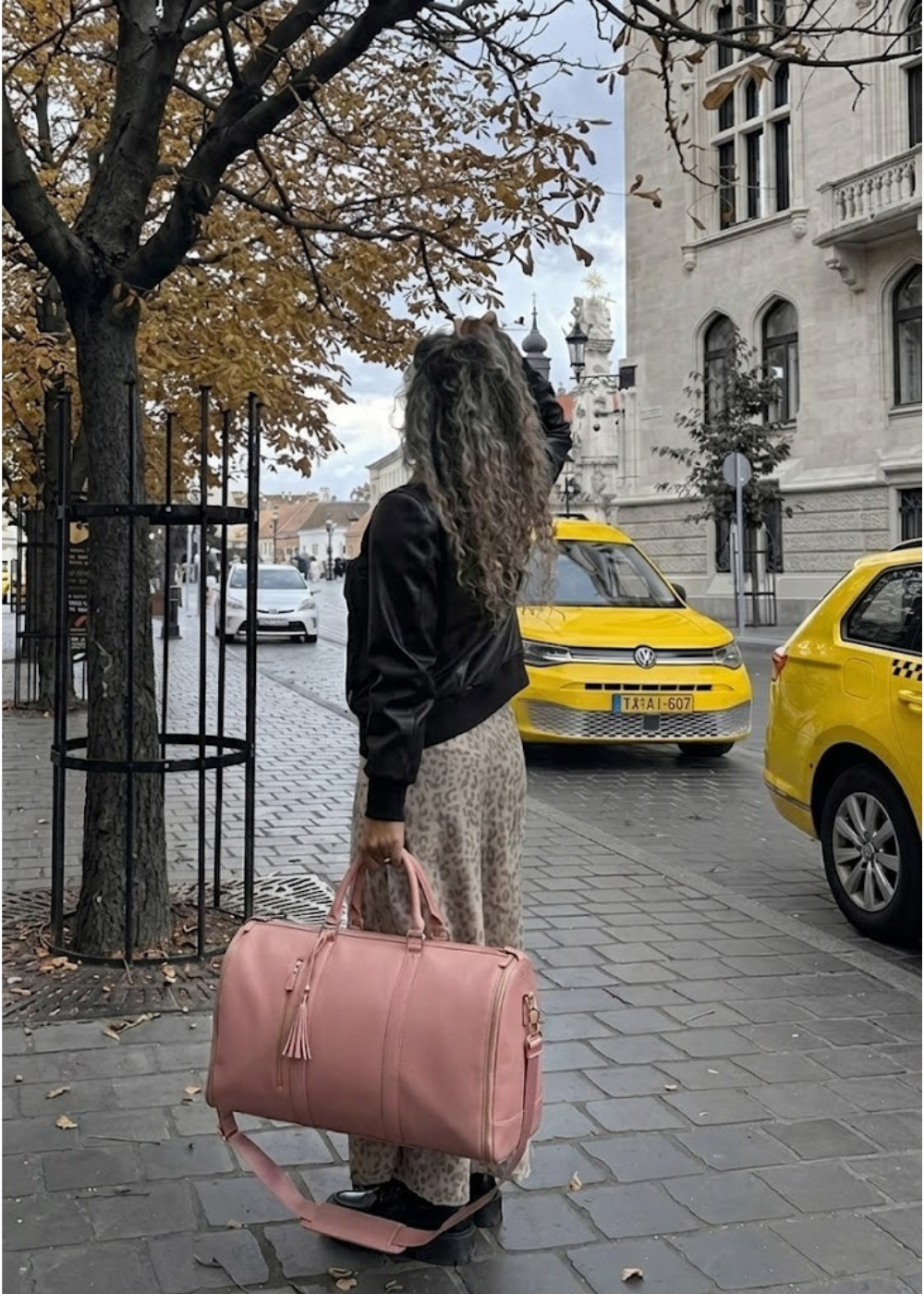 Large Women's Weekender Bag | Pink Sojourn