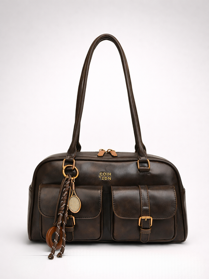 Shoulder bag for women with multi-pocket