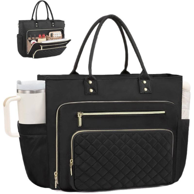 Tote Bag for University 15.6 Laptop & water bottle | Mykonos