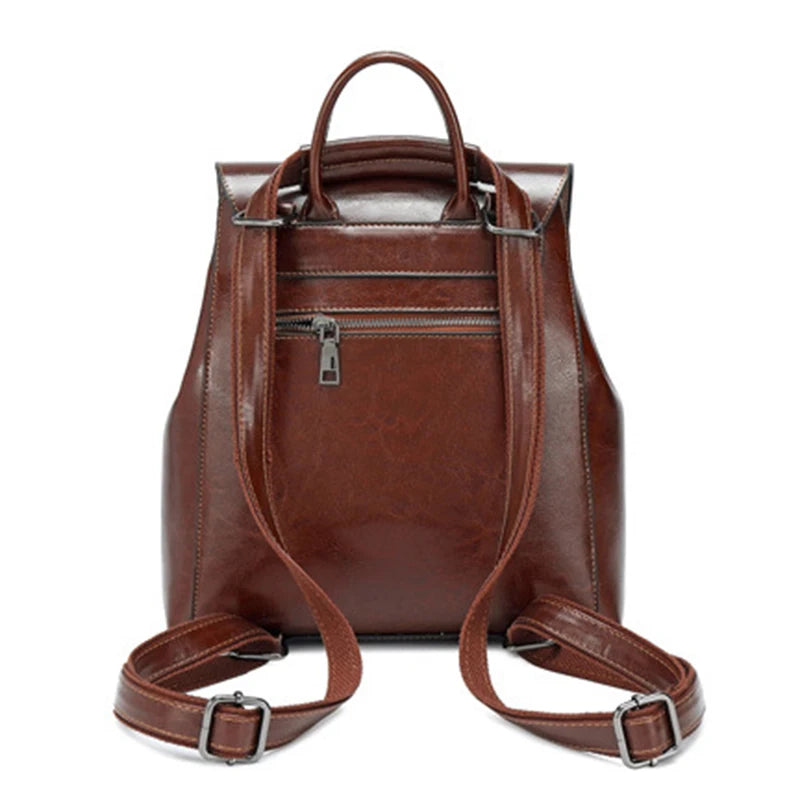 Structured Leather Backpack | Lippstadt