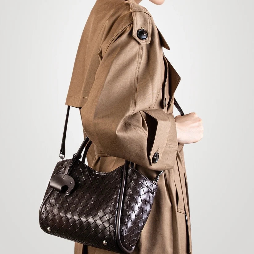Woven Leather Tote bag | Weimar