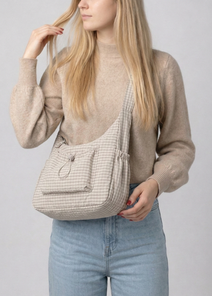 Ladies Nylon Handbag for School