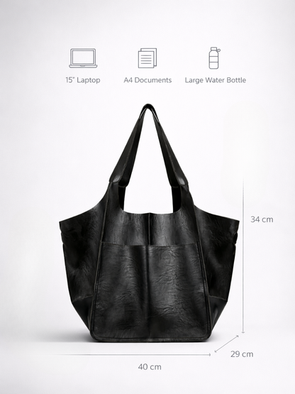 Ladies black work bag