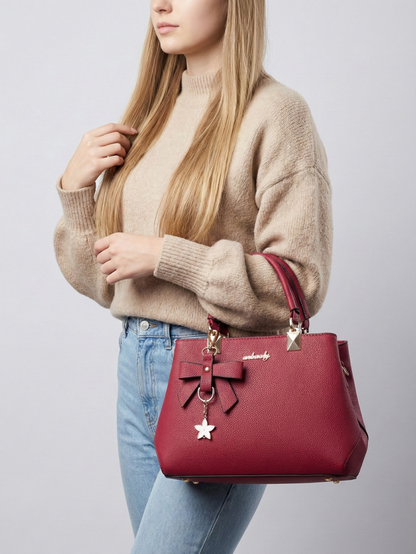 Ladies large vegan leather work bag