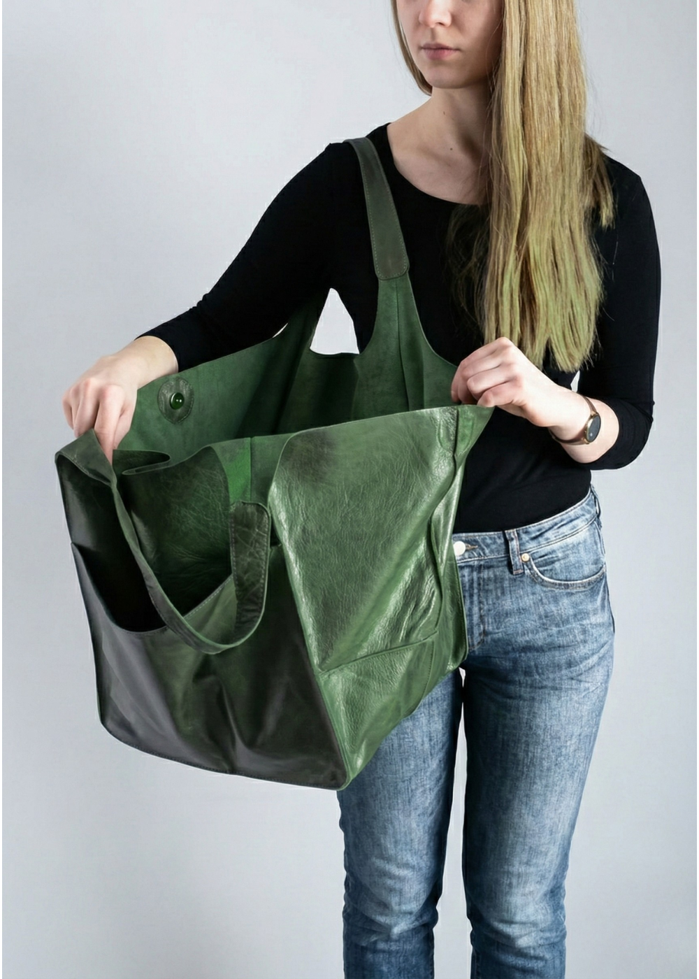 Laptop tote work bag