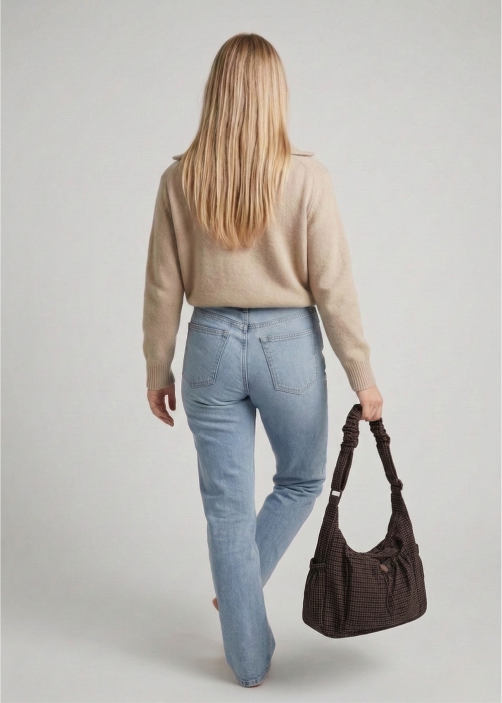 Large Nylon handbag for school