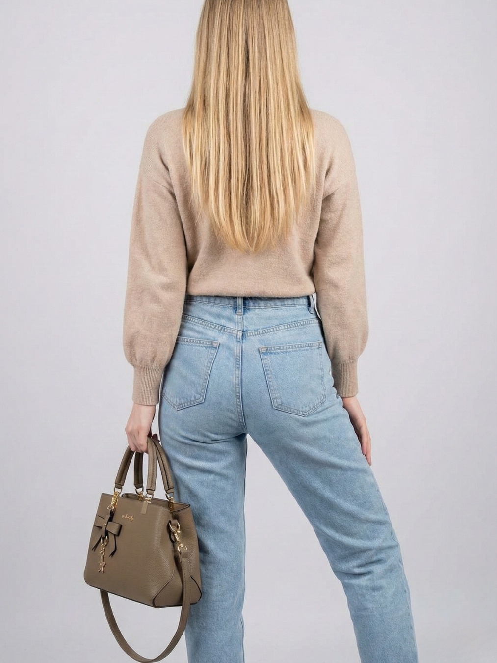 Large vegan leather work bag