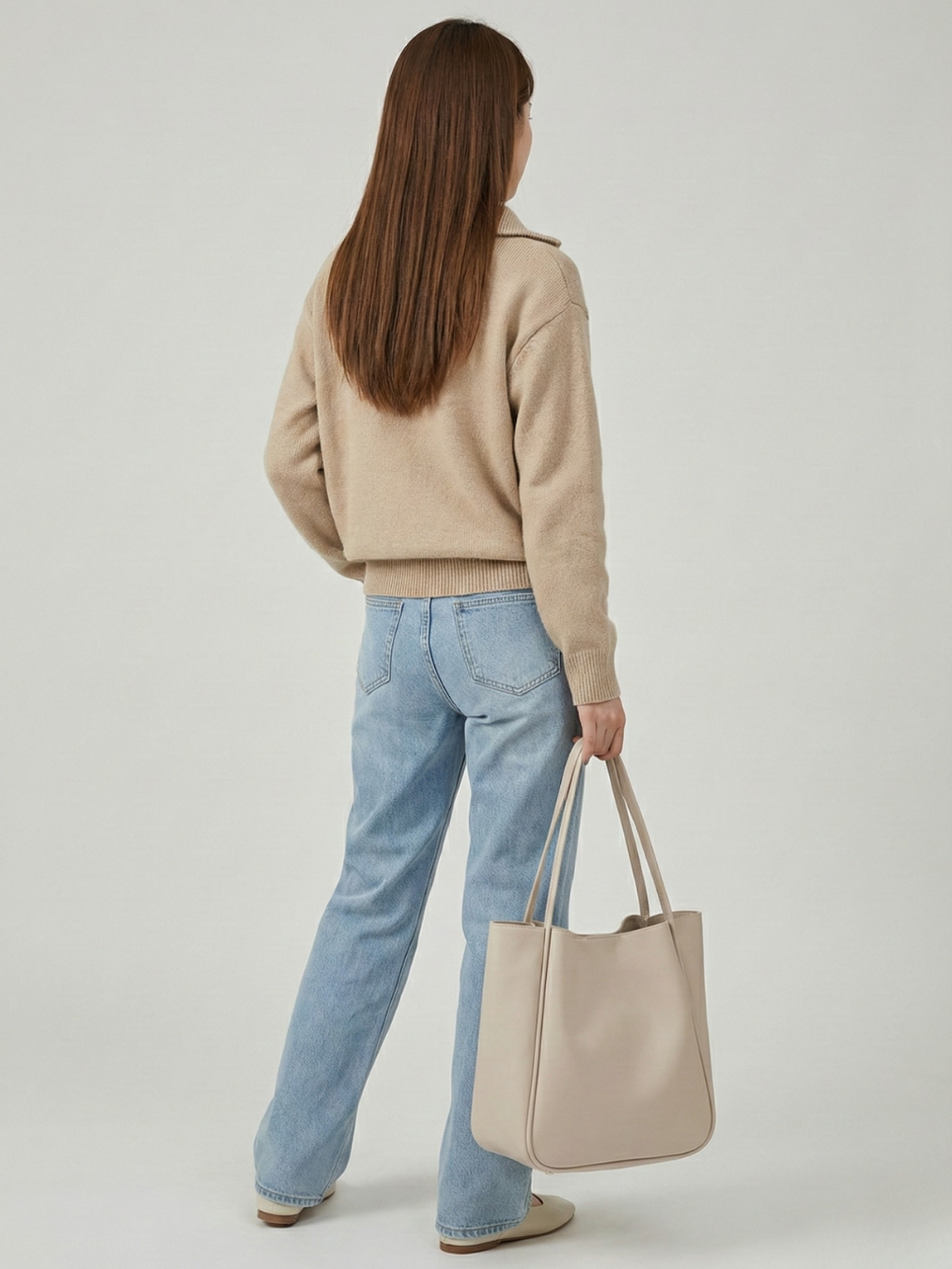 Large Vegan  leather work bag