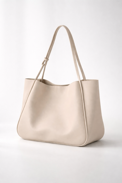 Large Vegan  leather work bag