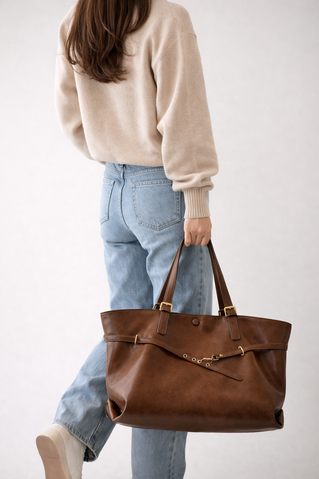 Large tote bag for school