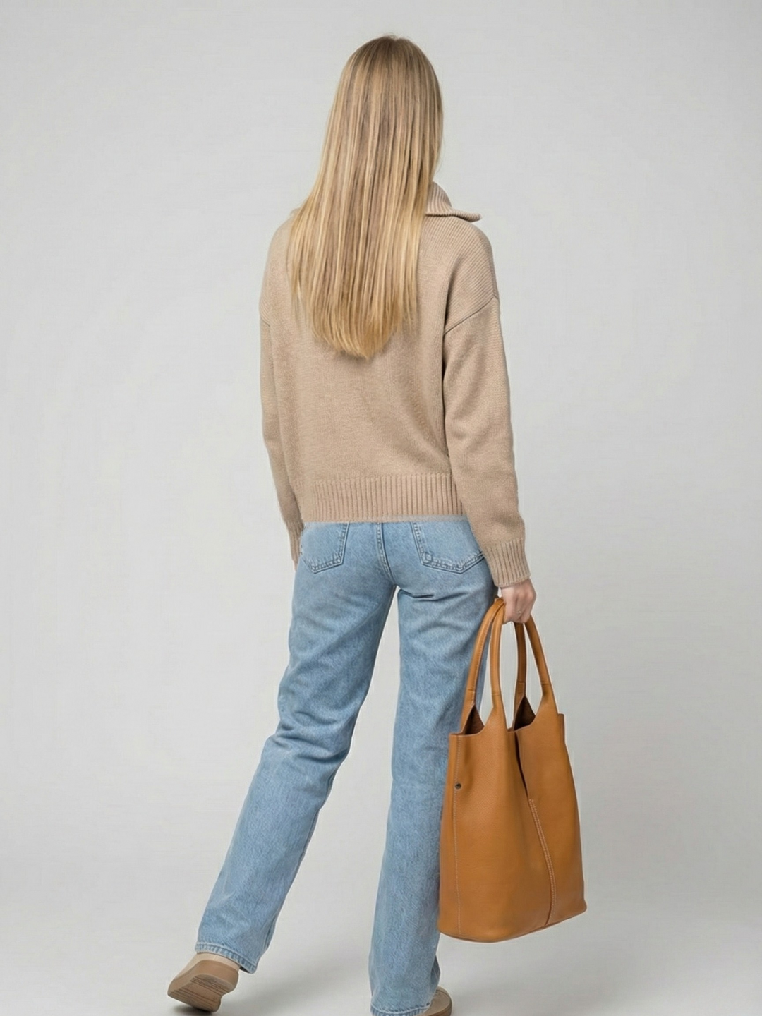 Leather everyday bag