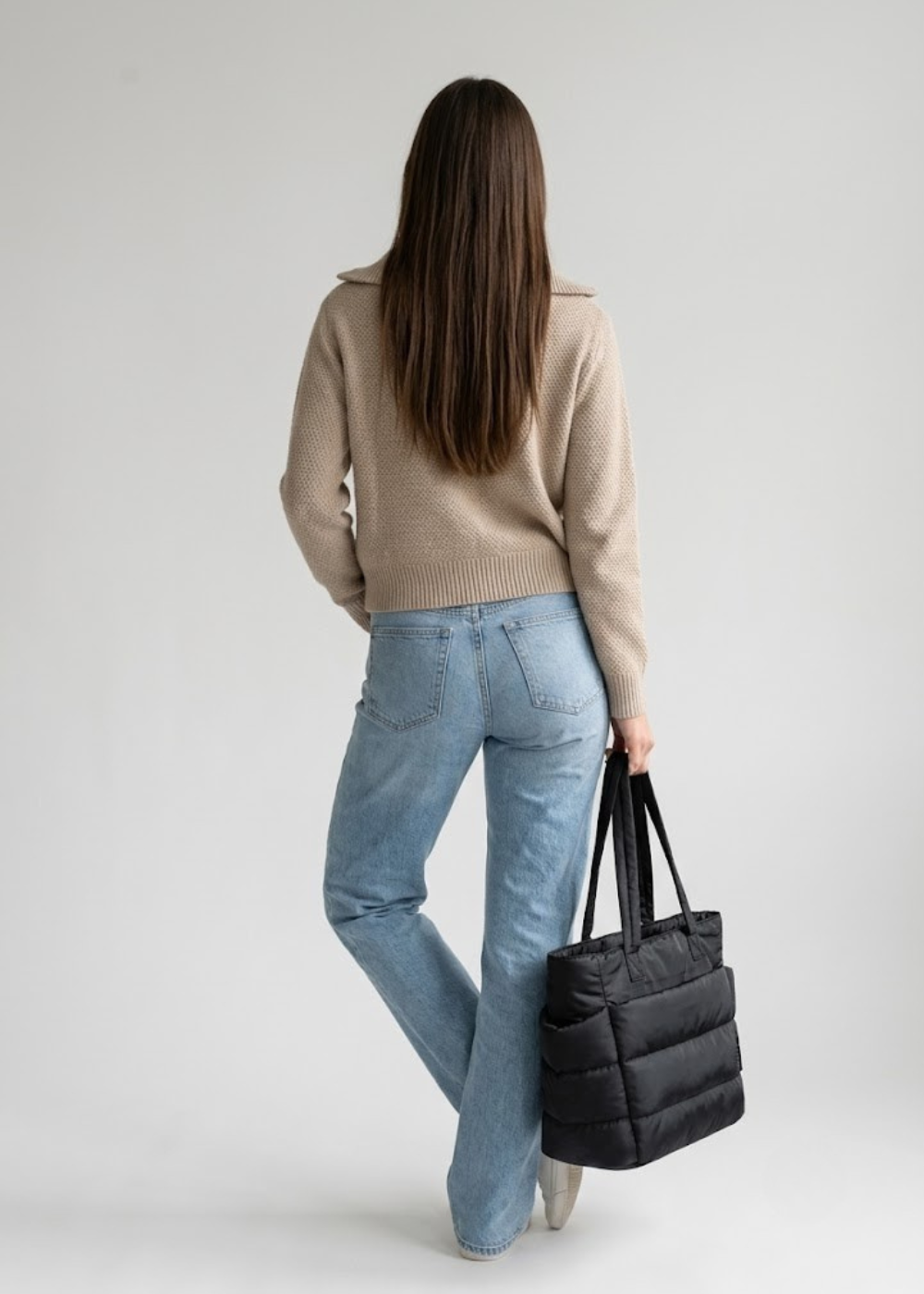 Puffer Quilted Tote Bag | Amsterdam