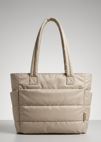 Puffer Quilted Tote Bag | Amsterdam
