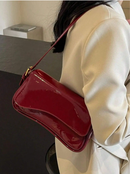 Red everyday bag