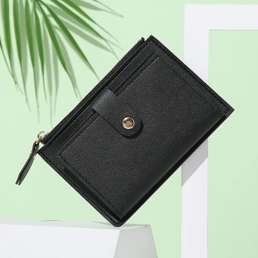Black Slim Card Holder Wallet
