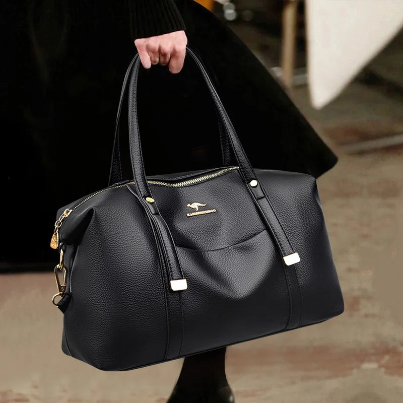 Minimalist Structured Shoulder Bag | Stockholm