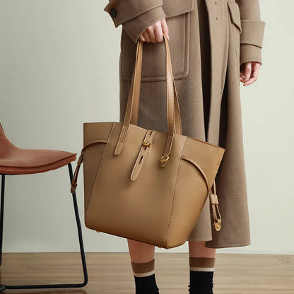 Winged 2-in-1 leather Tote Bag | Bochum