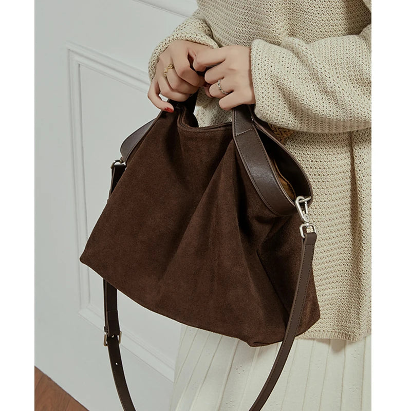 Slouchy Suede Hobo Bag | Kassel