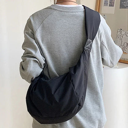 Oversized Nylon Hobo Bag | Nantes
