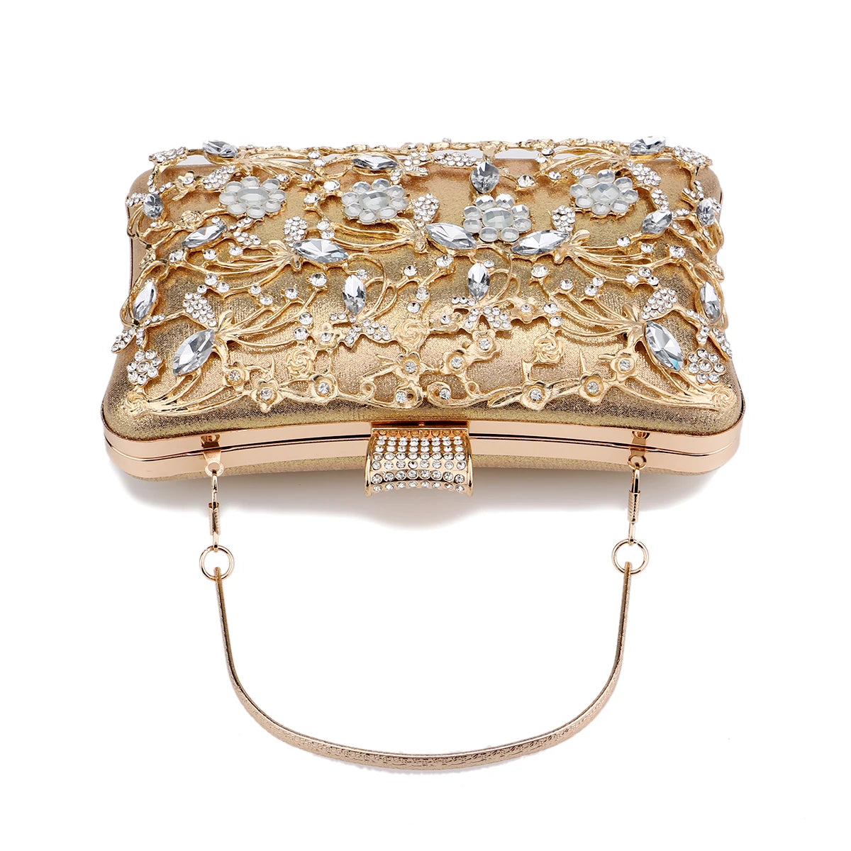 Crystal Embellished Clutch |  Biarritz