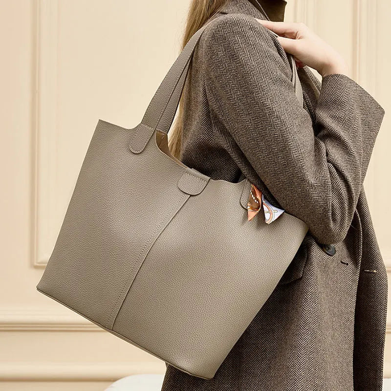 Genuine Leather Tote Bag | Toulouse