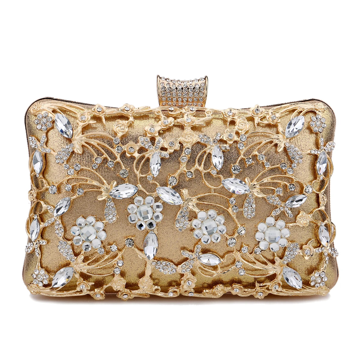 Crystal Embellished Clutch |  Biarritz
