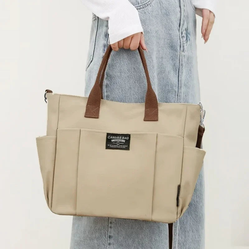 Structured Canvas Tote Bag | Delft